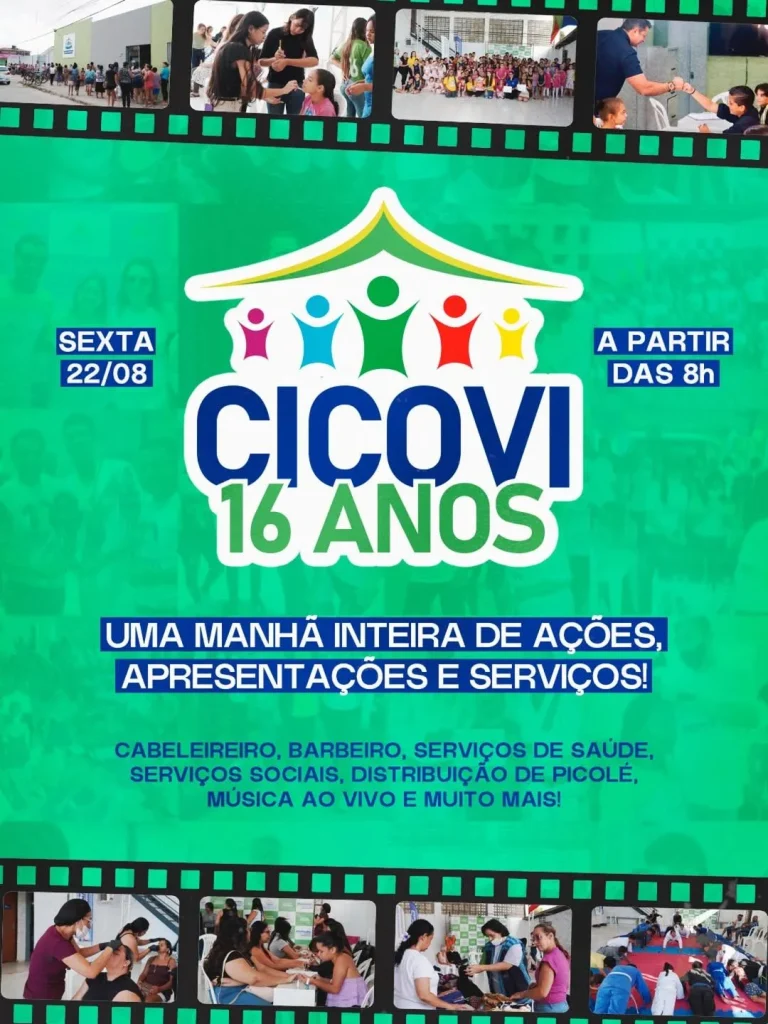 ONG Cicovi comemora 16 anos de fundação